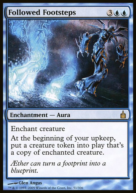 Followed Footsteps, Ravnica: City of Guilds #51, Magic: The Gathering card