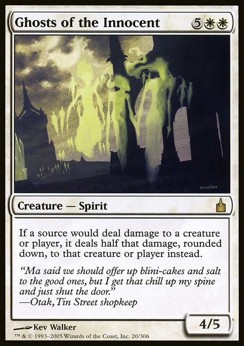 Ghosts of the Innocent, Ravnica: City of Guilds #20, Magic: The Gathering card
