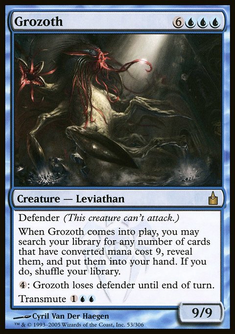 Grozoth, Ravnica: City of Guilds #53, Magic: The Gathering card
