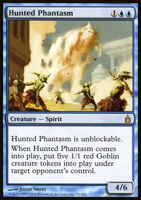 Hunted Phantasm, Ravnica: City of Guilds #55, Magic: The Gathering card