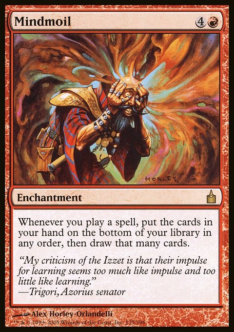 Mindmoil, Ravnica: City of Guilds #135, Magic: The Gathering card
