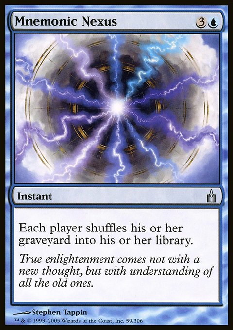 Mnemonic Nexus, Ravnica: City of Guilds #59, Magic: The Gathering card