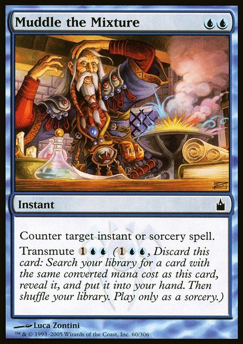 Muddle the Mixture, Ravnica: City of Guilds #60, Magic: The Gathering card