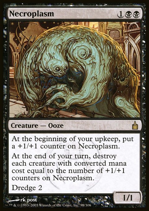 Necroplasm, Ravnica: City of Guilds #98, Magic: The Gathering card