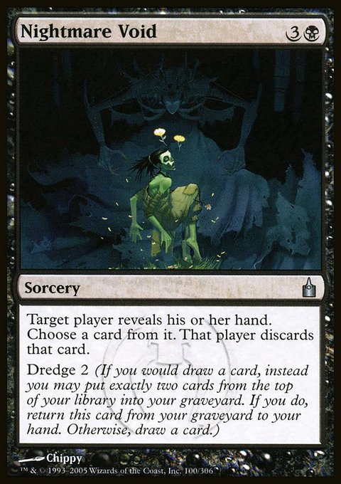 Nightmare Void, Ravnica: City of Guilds #100, Magic: The Gathering card