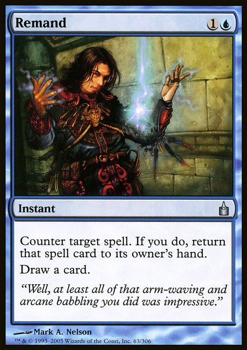 Remand, Ravnica: City of Guilds #63, Magic: The Gathering card