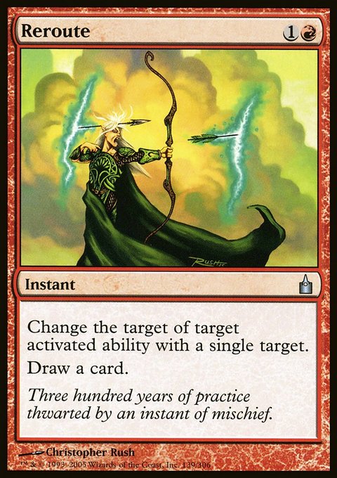 Reroute, Ravnica: City of Guilds #139, Magic: The Gathering card