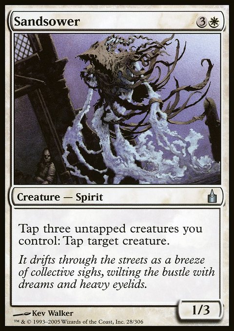 Sandsower, Ravnica: City of Guilds #28, Magic: The Gathering card