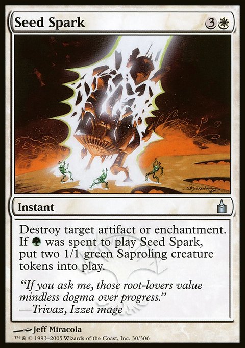 Seed Spark, Ravnica: City of Guilds #30, Magic: The Gathering card
