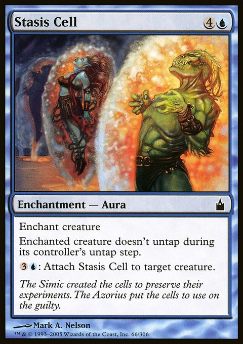Stasis Cell, Ravnica: City of Guilds #66, Magic: The Gathering card