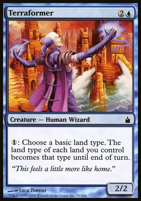 Terraformer, Ravnica: City of Guilds #70, Magic: The Gathering card