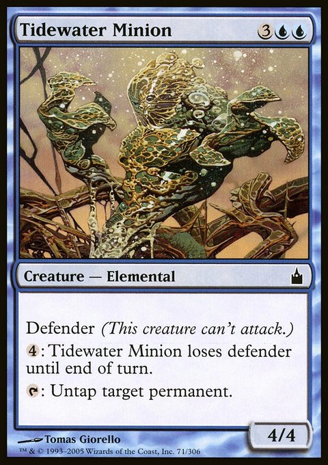 Tidewater Minion, Ravnica: City of Guilds #71, Magic: The Gathering card