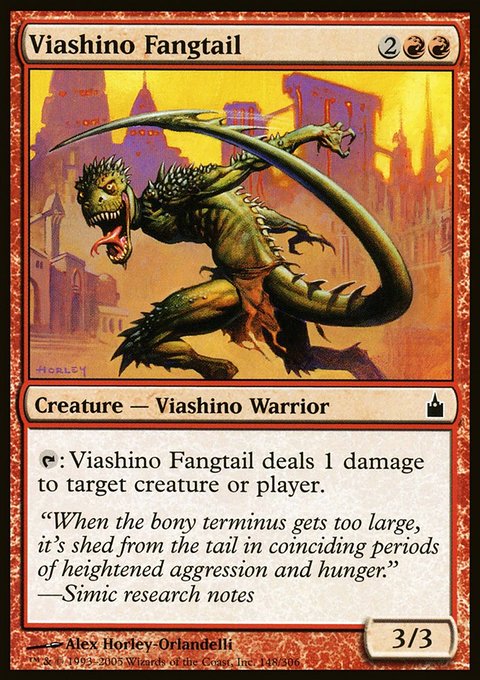 Viashino Fangtail, Ravnica: City of Guilds #148, Magic: The Gathering card
