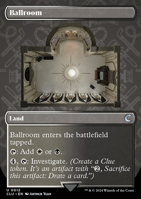 Ballroom, Ravnica: Clue Edition #12, Magic: The Gathering card