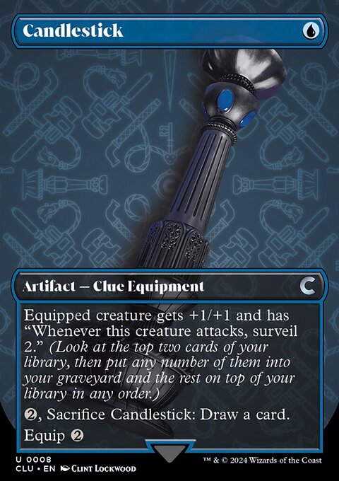 Candlestick, Ravnica: Clue Edition #8, Magic: The Gathering card