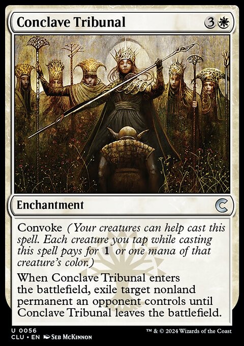 Conclave Tribunal, Ravnica: Clue Edition #56, Magic: The Gathering card
