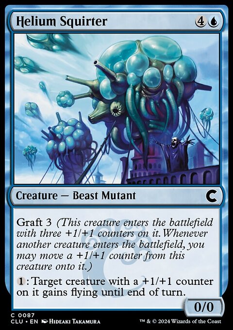 Helium Squirter, Ravnica: Clue Edition #87, Magic: The Gathering card