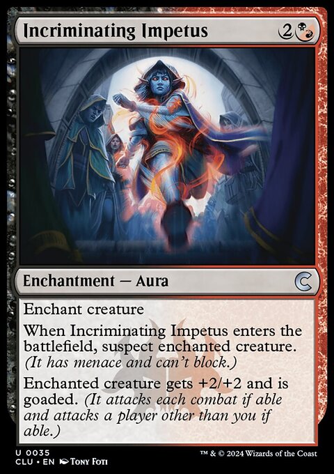 Incriminating Impetus, Ravnica: Clue Edition #35, Magic: The Gathering card