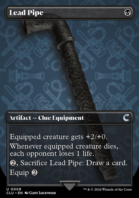 Lead Pipe, Ravnica: Clue Edition #9, Magic: The Gathering card