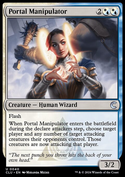 Portal Manipulator, Ravnica: Clue Edition #40, Magic: The Gathering card