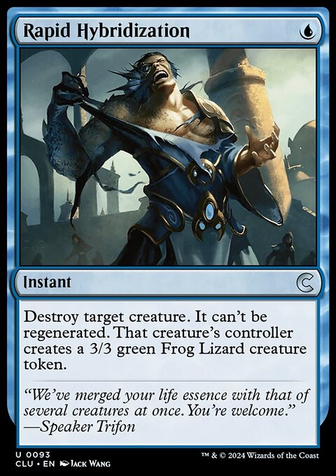 Rapid Hybridization, Ravnica: Clue Edition #93, Magic: The Gathering card