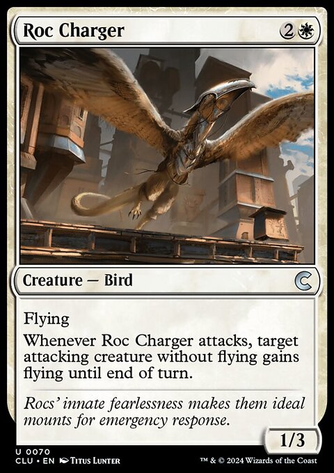 Roc Charger, Ravnica: Clue Edition #70, Magic: The Gathering card