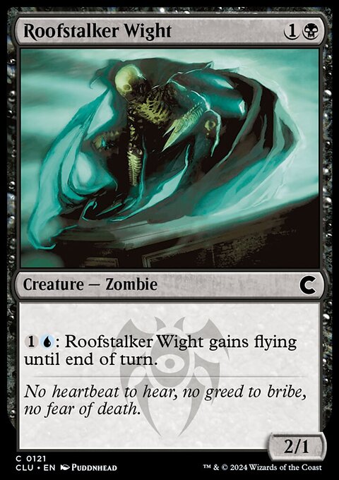 Roofstalker Wight, Ravnica: Clue Edition #121, Magic: The Gathering card