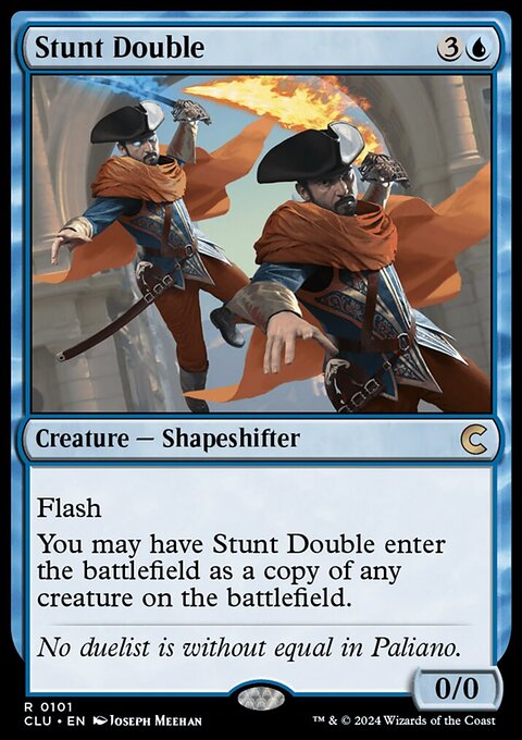Stunt Double, Ravnica: Clue Edition #101, Magic: The Gathering card