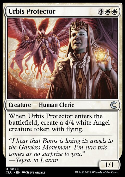 Urbis Protector, Ravnica: Clue Edition #79, Magic: The Gathering card