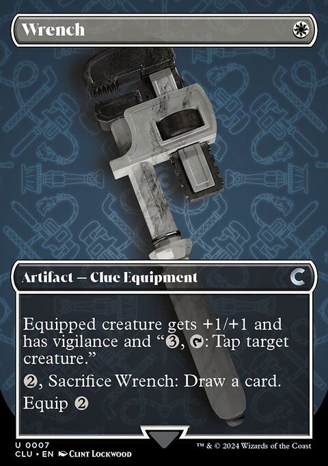 Wrench, Ravnica: Clue Edition #7, Magic: The Gathering card