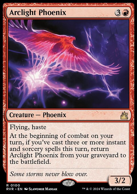 Arclight Phoenix, Ravnica Remastered #100, Magic: The Gathering card