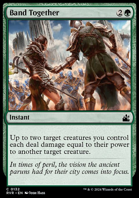 Band Together, Ravnica Remastered #132, Magic: The Gathering card