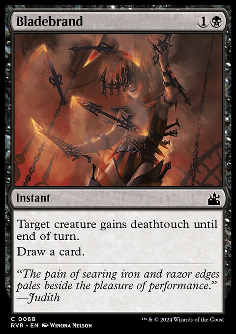 Bladebrand, Ravnica Remastered #68, Magic: The Gathering card