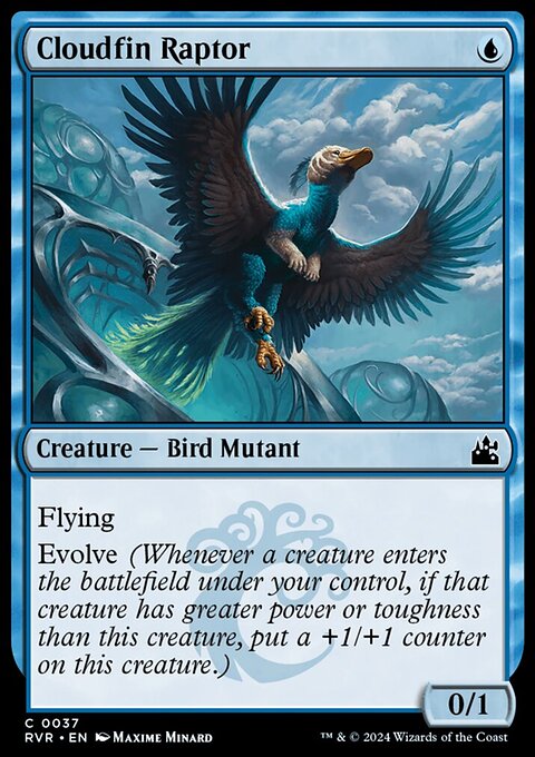 Cloudfin Raptor, Ravnica Remastered #37, Magic: The Gathering card