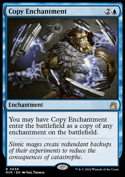 Copy Enchantment, Ravnica Remastered #39, Magic: The Gathering card