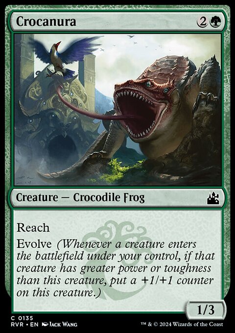 Crocanura, Ravnica Remastered #135, Magic: The Gathering card