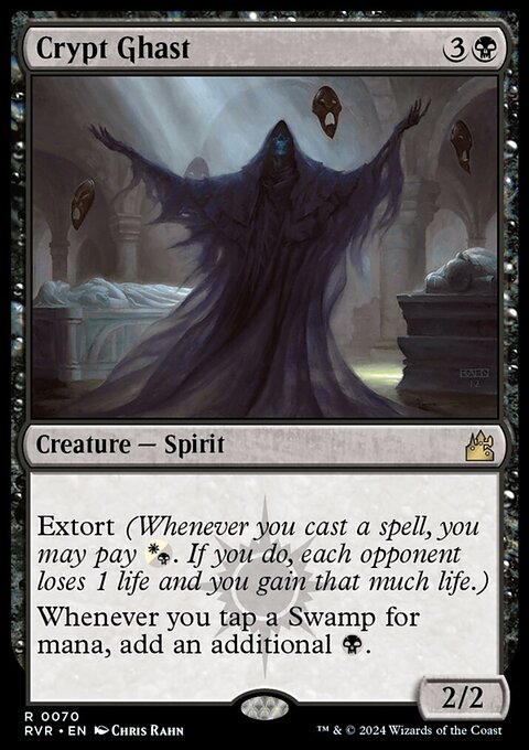 Crypt Ghast, Ravnica Remastered #70, Magic: The Gathering card