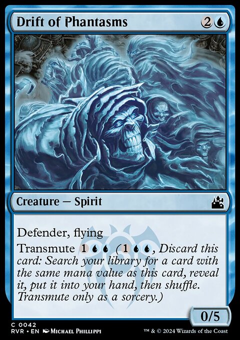 Drift of Phantasms, Ravnica Remastered #42, Magic: The Gathering card