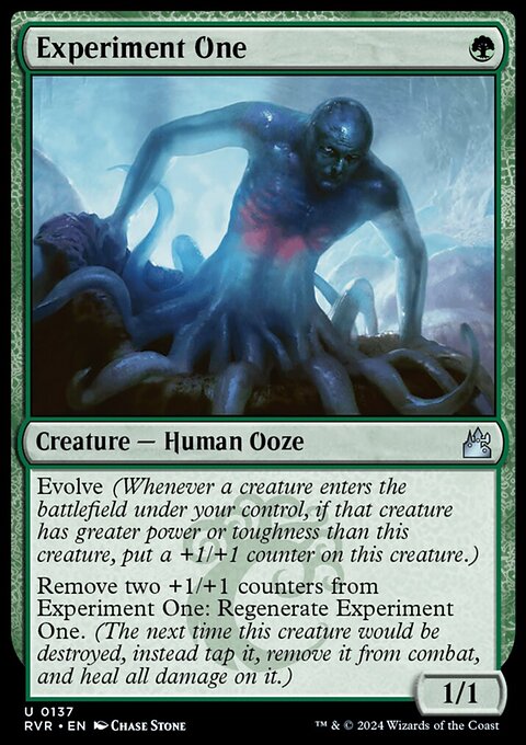 Experiment One, Ravnica Remastered #137, Magic: The Gathering card