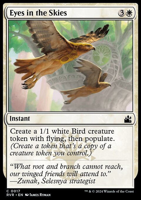 Eyes in the Skies, Ravnica Remastered #17, Magic: The Gathering card