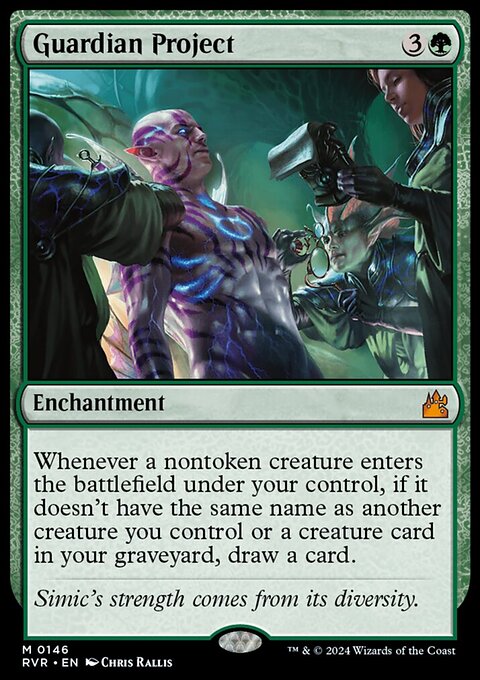 Guardian Project, Ravnica Remastered #146, Magic: The Gathering card