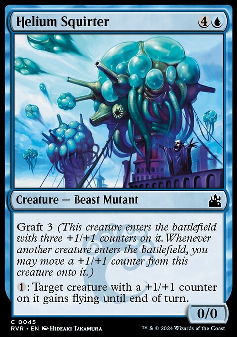 Helium Squirter, Ravnica Remastered #45, Magic: The Gathering card