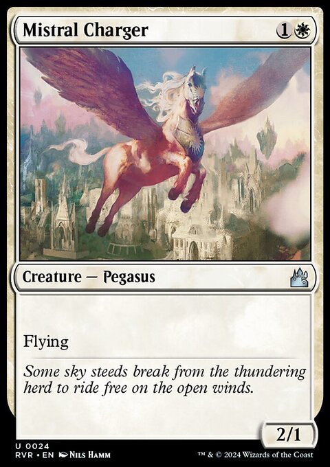 Mistral Charger, Ravnica Remastered #24, Magic: The Gathering card