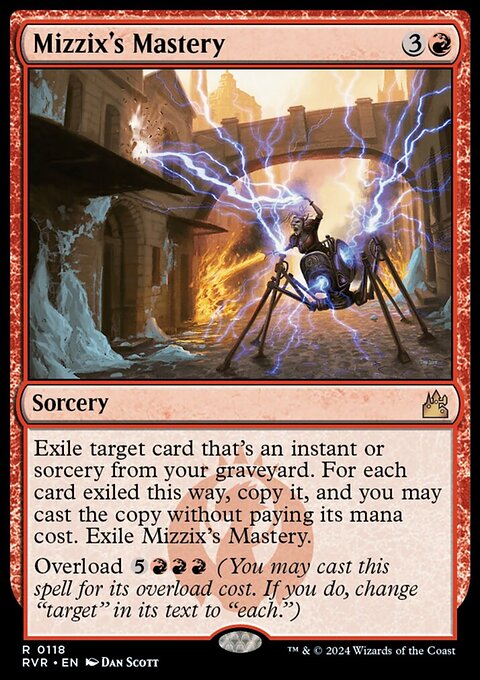 Mizzix's Mastery, Ravnica Remastered #118, Magic: The Gathering card