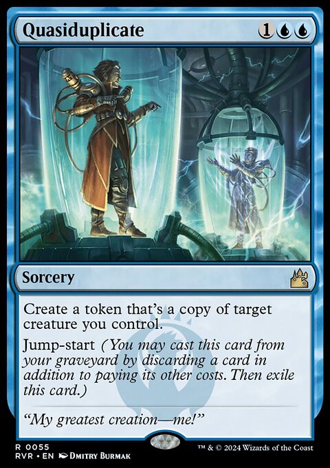 Quasiduplicate, Ravnica Remastered #55, Magic: The Gathering card