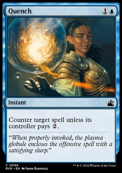 Quench, Ravnica Remastered #56, Magic: The Gathering card