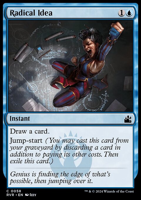 Radical Idea, Ravnica Remastered #58, Magic: The Gathering card