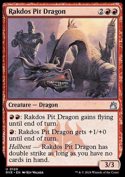 Rakdos Pit Dragon, Ravnica Remastered #120, Magic: The Gathering card