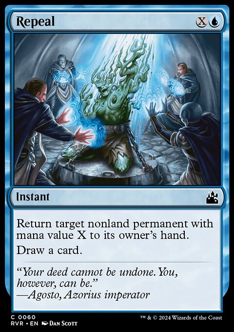 Repeal, Ravnica Remastered #60, Magic: The Gathering card