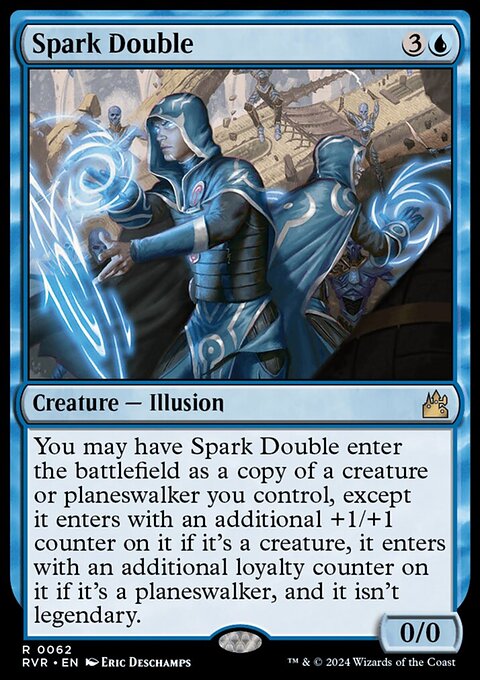 Spark Double, Ravnica Remastered #62, Magic: The Gathering card